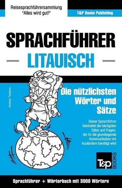 Produktbild: Sprachf&uuml;hrer Deutsch-Litauisch und thematischer Wortschatz mit 3000 W&ouml;rtern