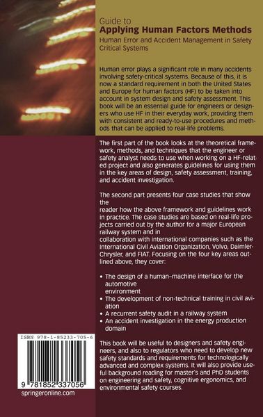 Produktbild: Guide to Applying Human Factors Methods