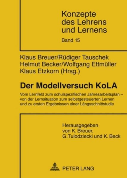 Produktbild: Der Modellversuch KoLA