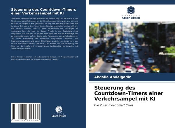 Produktbild: Steuerung des Countdown-Timers einer Verkehrsampel mit KI
