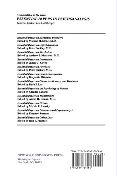 Produktbild: Essential Papers on Masochism
