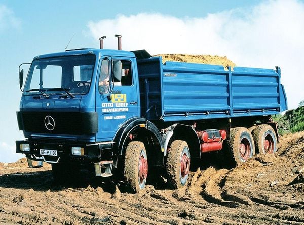 Produktbild: Mercedes-Benz Kipper-Prospekte 1950 bis 1990er Jahre