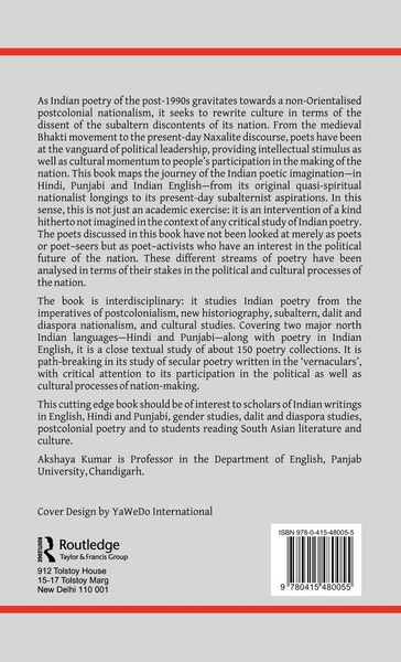 Produktbild: Poetry, Politics and Culture