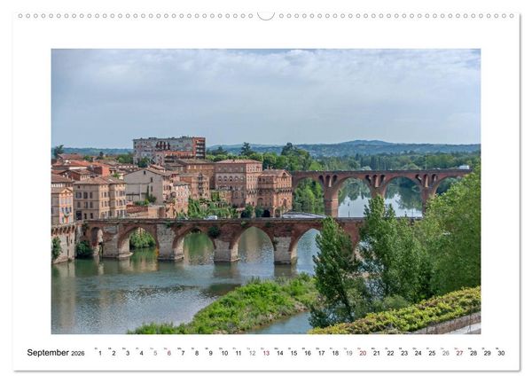 Produktbild: Okzitanien - Katharerland (Wandkalender 2026 DIN A2 quer), CALVENDO Monatskalender