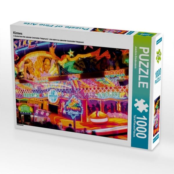Produktbild: CALVENDO Puzzle Kirmes | 1000 Teile Lege-Gr&ouml;&szlig;e 64x48cm Foto-Puzzle f&uuml;r gl&uuml;ckliche Stunden