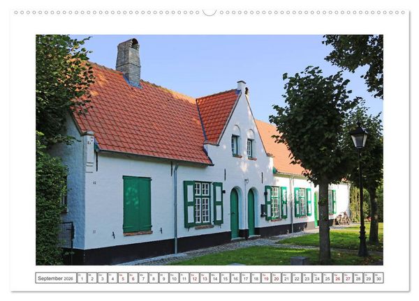 Produktbild: Unterwegs in Flandern (hochwertiger Premium Wandkalender 2026 DIN A2 quer), Kunstdruck in Hochglanz