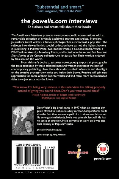 Produktbild: The powells.com Interviews