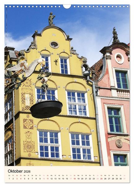 Produktbild: Sch&ouml;nes Danzig (Wandkalender 2026 DIN A3 hoch), CALVENDO Monatskalender