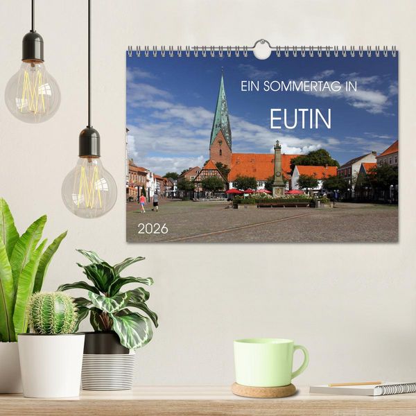 Produktbild: Ein Sommertag in Eutin (Wandkalender 2026 DIN A4 quer), CALVENDO Monatskalender