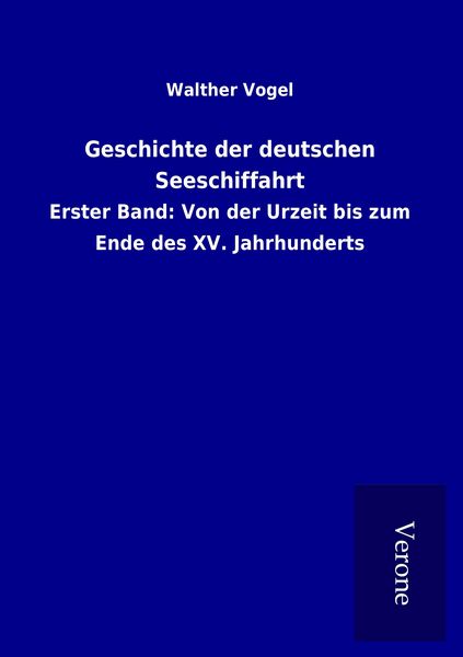Produktbild: Geschichte der deutschen Seeschiffahrt