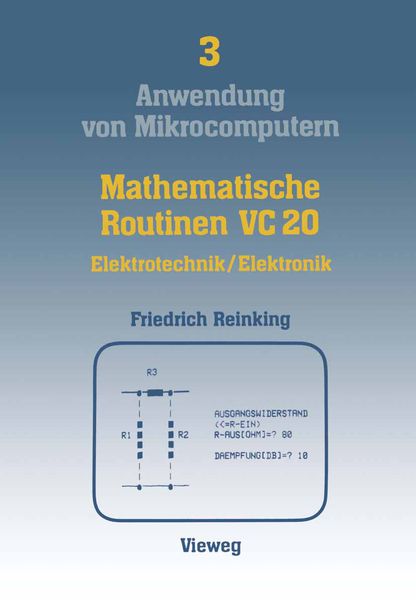 Produktbild: Mathematische Routinen VC 20