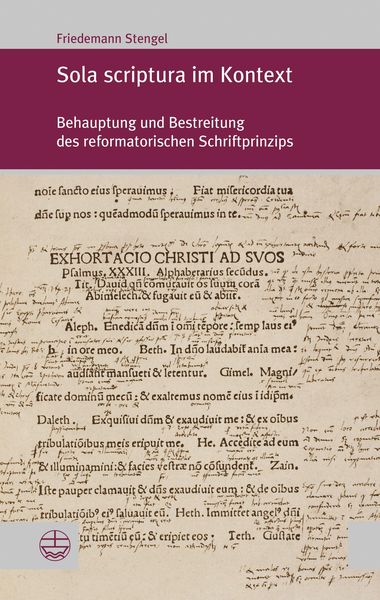 Produktbild: Sola scriptura im Kontext