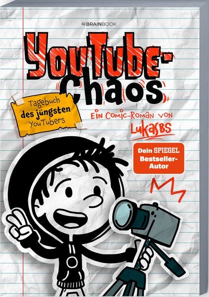 YouTube-Chaos, Taschenbuch von LukasBS, BrainBook Verlag, 978-3-96890-226-5