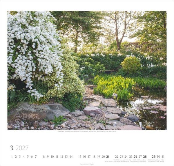 Produktbild: Gartentr&auml;ume Kalender 2027