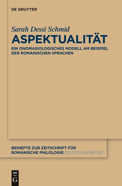 Produktbild: Aspektualit&auml;t