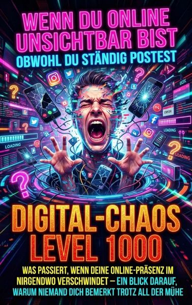 Produktbild: Wenn Du Online Unsichtbar Bist Obwohl Du St&auml;ndig Postest: Digital-Chaos Level 1000