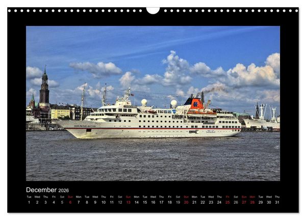Produktbild: Destination Hamburg 2026 (Wall Calendar 2026 DIN A3 landscape), CALVENDO 12 Month Wall Calendar