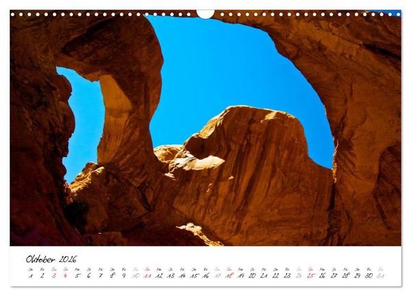 Produktbild: H&ouml;hepunkte im Westen der USA (Wandkalender 2026 DIN A3 quer), CALVENDO Monatskalender