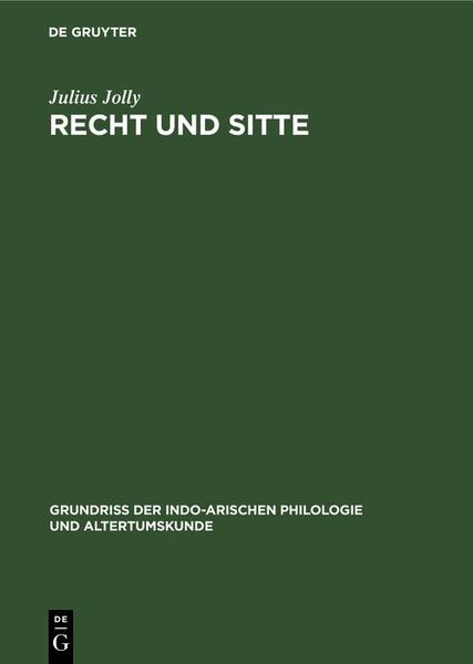 Produktbild: Recht und Sitte