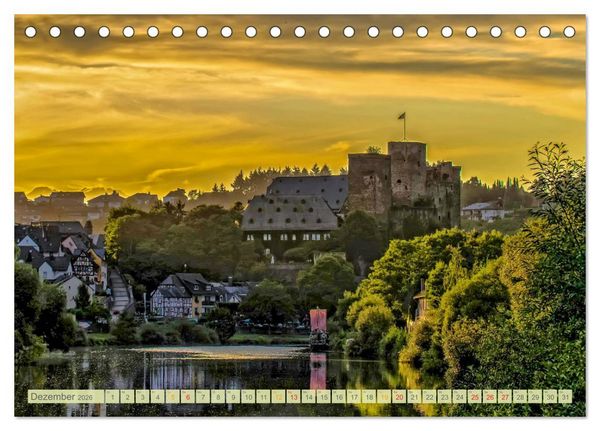 Produktbild: Bezauberndes Lahntal (Tischkalender 2026 DIN A5 quer), CALVENDO Monatskalender