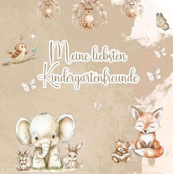 Produktbild: Meine liebsten Kindergartenfreunde - Ein Ausf&uuml;llbuch f&uuml;r Kinder