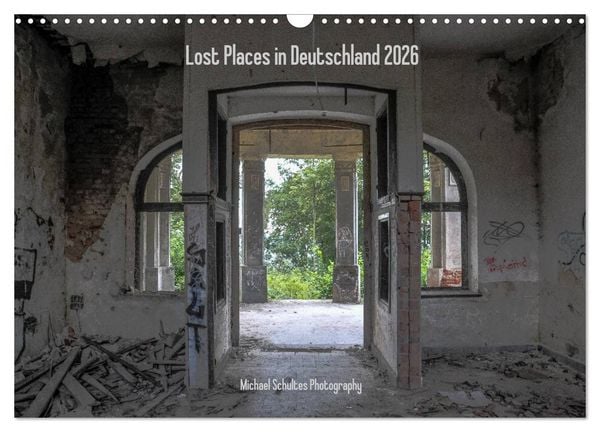 Produktbild: Lost Places in Deutschland 2026 (Wandkalender 2026 DIN A3 quer), CALVENDO Monatskalender