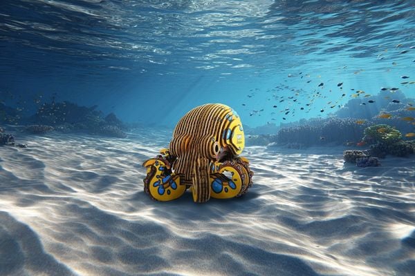 Produktbild: EUGY - 3D Bastelset Oktopus