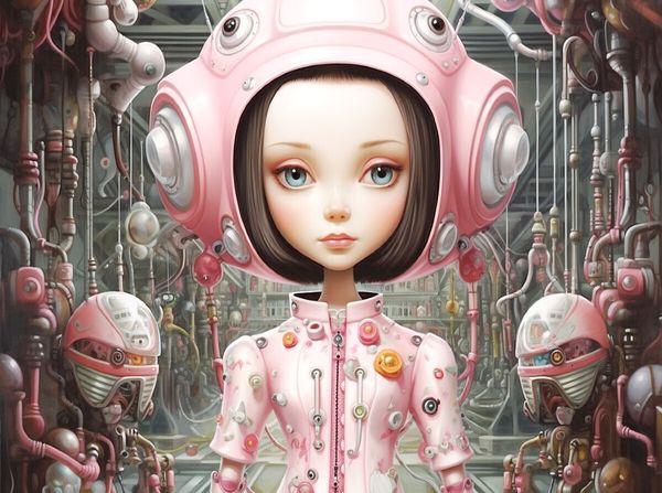 Produktbild: CALVENDO Puzzle Roboter Puppe | 2000 Teile Lege-Gr&ouml;&szlig;e 90x67cm Foto-Puzzle f&uuml;r gl&uuml;ckliche Stunden