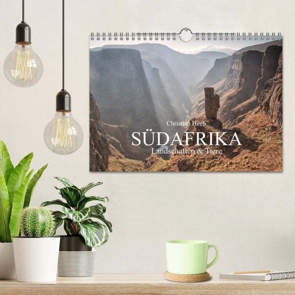 Produktbild: S&uuml;dafrika / Landschaften & Tiere / Christian Heeb (Wandkalender 2026 DIN A4 quer), CALVENDO Monatskalender