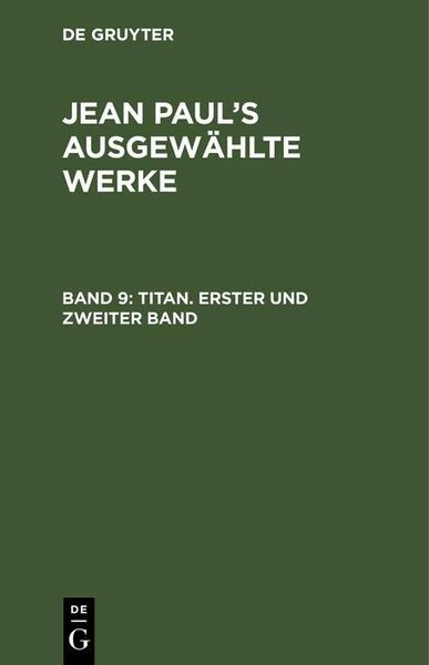 Produktbild: Titan. Erster und zweiter Band