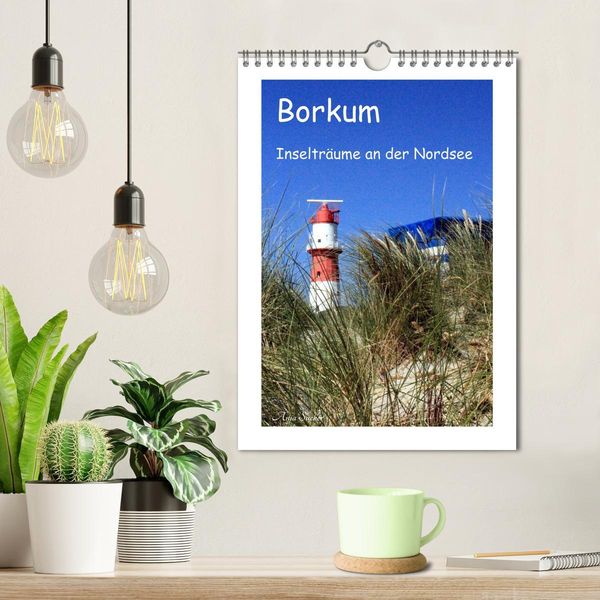 Produktbild: Borkum - Inseltr&auml;ume an der Nordsee (Wandkalender 2026 DIN A4 hoch), CALVENDO Monatskalender