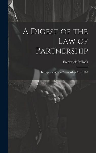 Produktbild: A Digest of the Law of Partnership