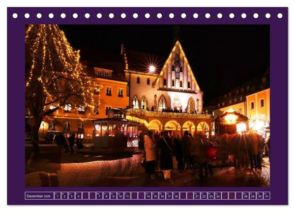 Produktbild: Amberg und seine Feste (Tischkalender 2026 DIN A5 quer), CALVENDO Monatskalender