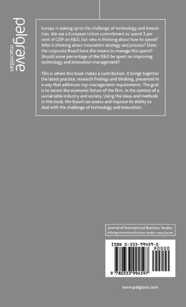 Produktbild: Bringing Technology and Innovation into the Boardroom
