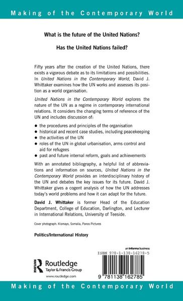 Produktbild: United Nations in the Contemporary World