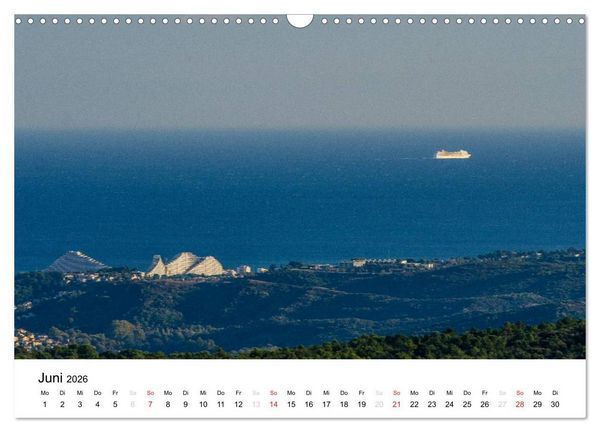Produktbild: Cote D`Azur (Wandkalender 2026 DIN A3 quer), CALVENDO Monatskalender