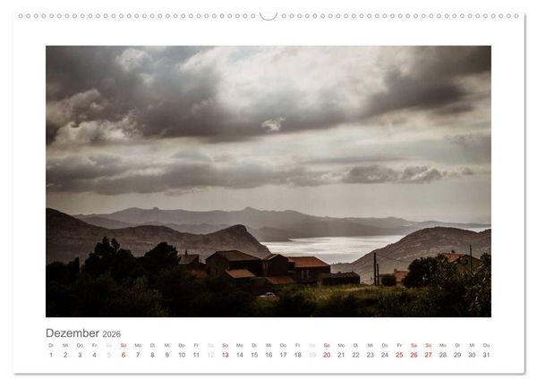 Produktbild: Die Sch&ouml;nheit Korsikas (hochwertiger Premium Wandkalender 2026 DIN A2 quer), Kunstdruck in Hochglanz