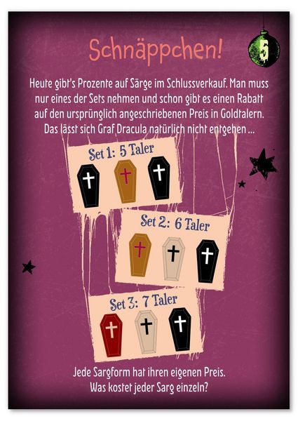 Produktbild: R&auml;tseladventskalender Dracula