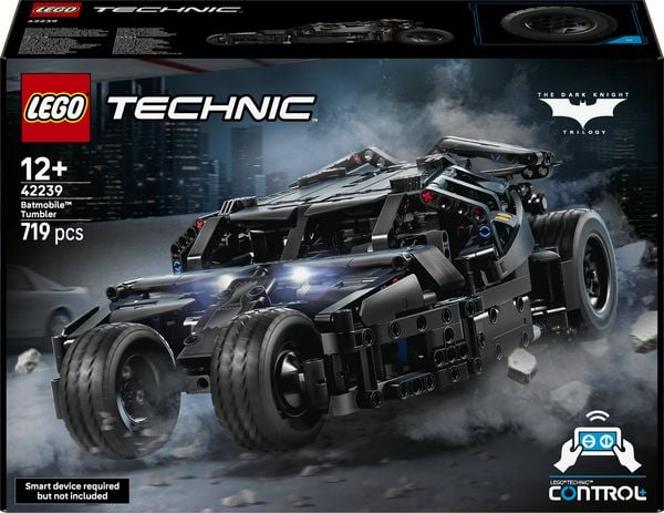 Produktbild: LEGO Technic 42239 Batmobile Tumbler, ferngesteuertes Auto f&uuml;r Fans von Batman ab 12 Jahren