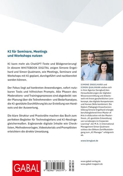 Produktbild: Seminare, Workshops und Meetings mit KI unterst&uuml;tzen