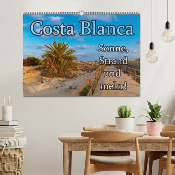 Produktbild: Costa Blanca - Sonne, Strand und mehr (Wandkalender 2026 DIN A2 quer), CALVENDO Monatskalender