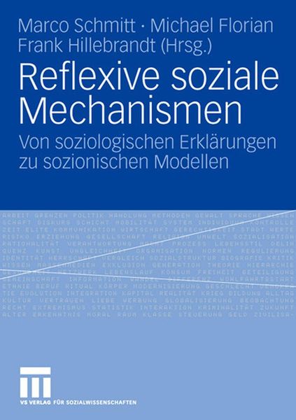 Produktbild: Reflexive soziale Mechanismen