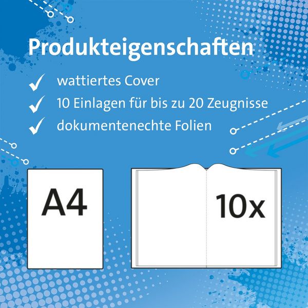 Produktbild: Zeugnismappe mit Design, Polizei 110