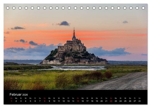 Produktbild: Lichtblicke aus Europa (Tischkalender 2026 DIN A5 quer), CALVENDO Monatskalender