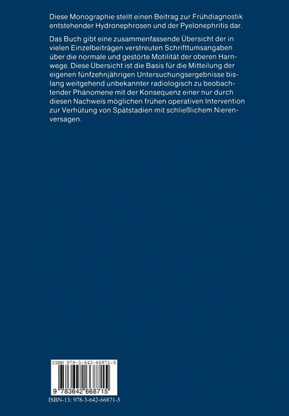 Produktbild: Motilit&auml;t der oberen Harnwege