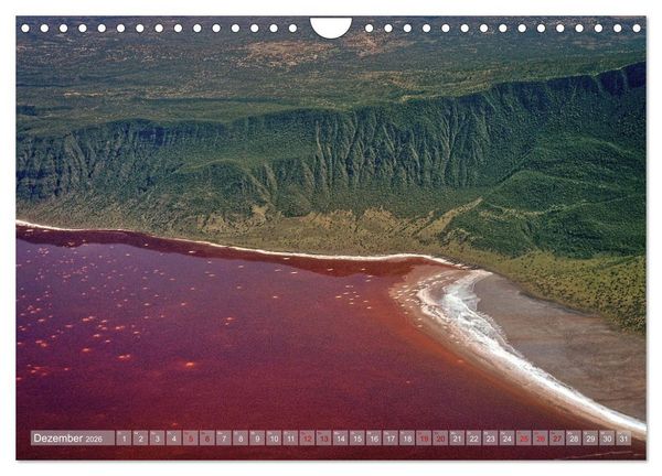 Produktbild: Afrika von oben (Wandkalender 2026 DIN A4 quer), CALVENDO Monatskalender