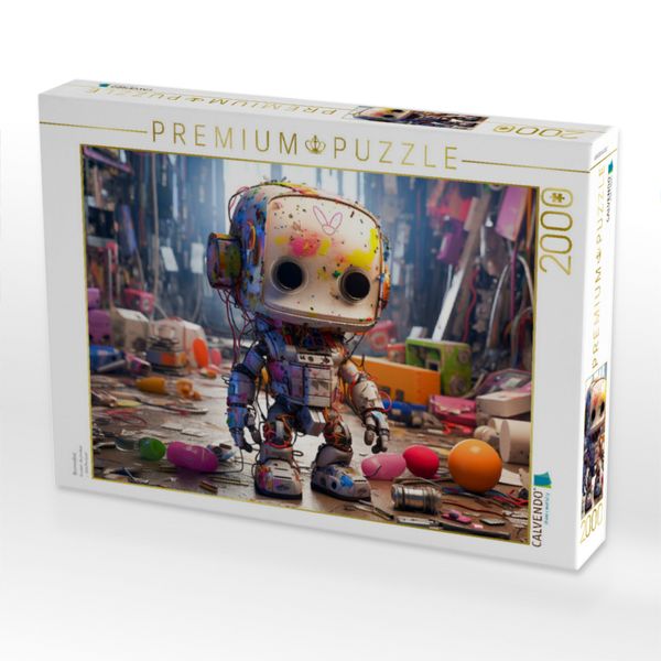 Produktbild: CALVENDO Puzzle Brummbot | 2000 Teile Lege-Gr&ouml;&szlig;e 90x67cm Foto-Puzzle f&uuml;r gl&uuml;ckliche Stunden