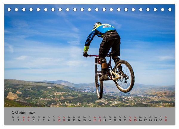 Produktbild: Liebe zum Fahrrad (Tischkalender 2026 DIN A5 quer), CALVENDO Monatskalender