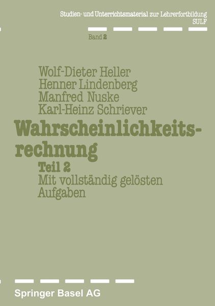 Produktbild: Wahrscheinlichkeitsrechnung Teil 2