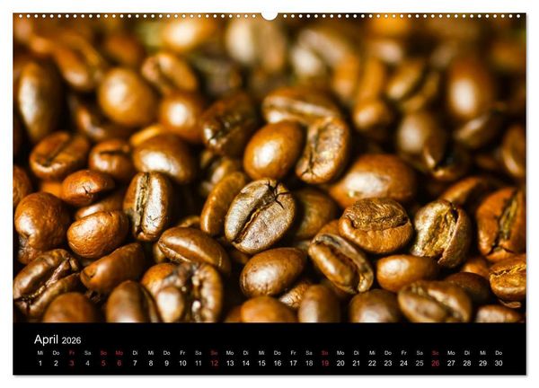 Produktbild: Kaffeezeit (hochwertiger Premium Wandkalender 2026 DIN A2 quer), Kunstdruck in Hochglanz